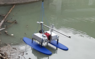 Multibeam operativo su drone per rilievi su bassi fondali costieri e acque interne: porti, laghi, fiumi e bacini artificiali