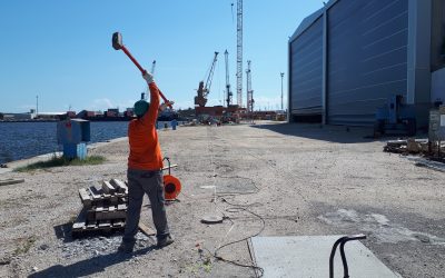 VERIFICHE INTERVENTO DI CONSOLIDAMENTO DI UN JET GROUTING IN BANCHINA NEL PORTO DI RAVENNA