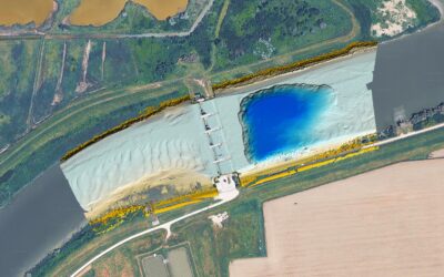 Rilievo batimetrico multibeam e Lidar dei fondali e della chiusa del Reno (CER)