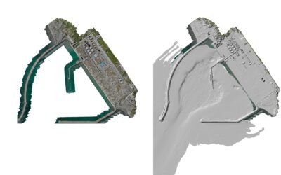 Rilievo topografico, batimetrico multibeam, lidar e aerofotogrammetrico dell’intero Terminal petrolifero PIA a Valona.